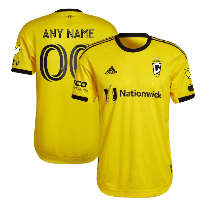 Columbus Crew  Unisex Shirt 2023 Custom Jersey - Gold - Jersey Teams World