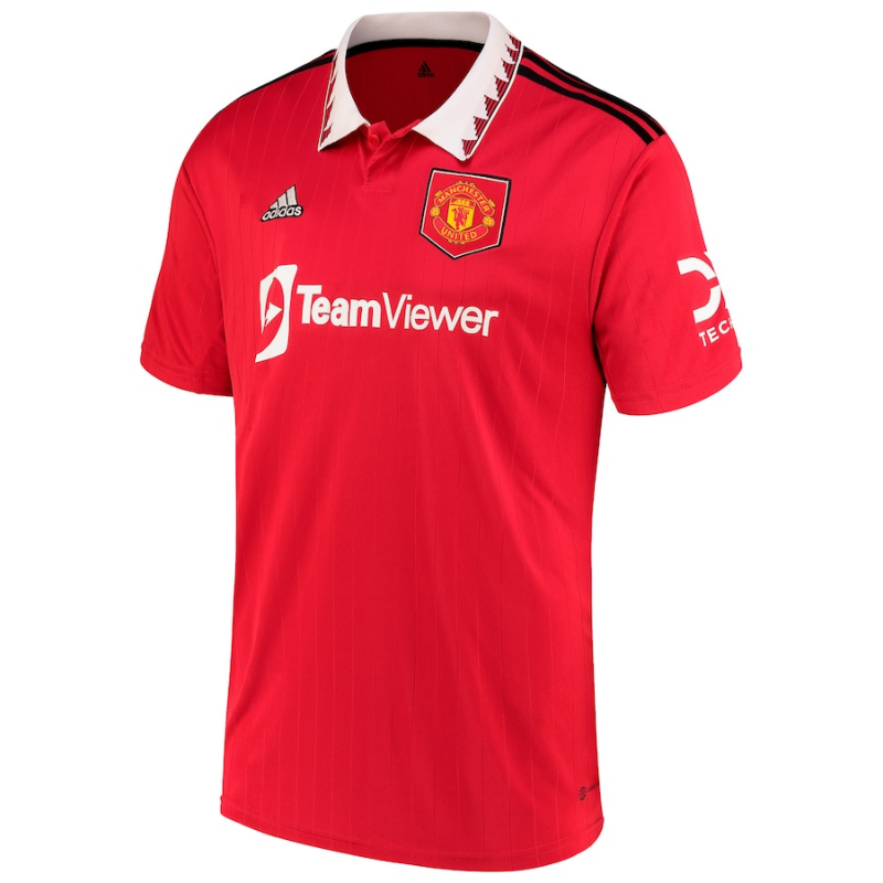 Manchester United Home Shirt   2022-23 with Rashford 10 printing - Red - Jersey Teams World