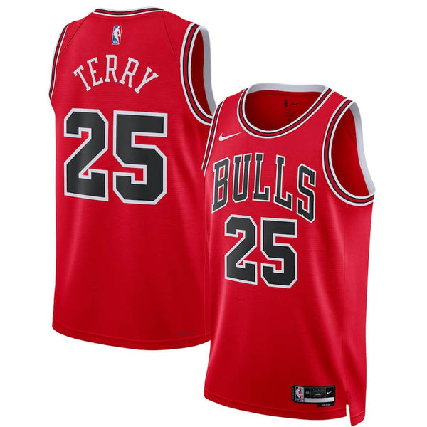 Dalen Terry Chicago Bulls Team Unisex 2022  Swingman Jersey - Icon Edition - Red - Jersey Teams World