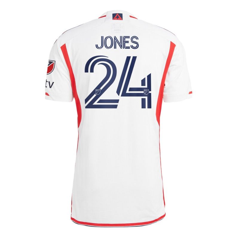 DeJuan Jones New England Revolution  Unisex Shirt 2023/24 - White - Jersey Teams World