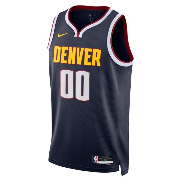 Denver Nuggets Unisex 2023 Swingman Custom Jersey Navy - Icon Edition - Jersey Teams World