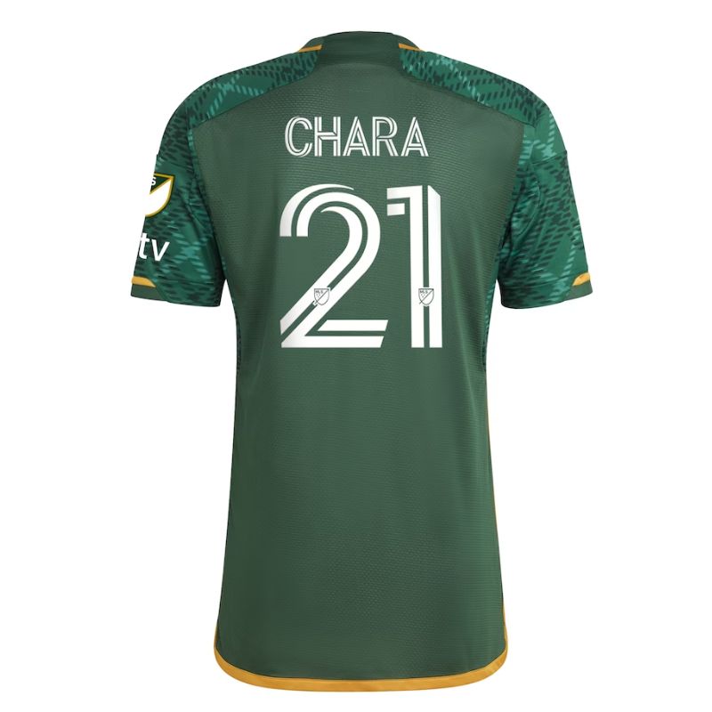 Diego Chara Portland Timbers  Unisex Shirt 2023/24 Player Jersey - Green - Jersey Teams World