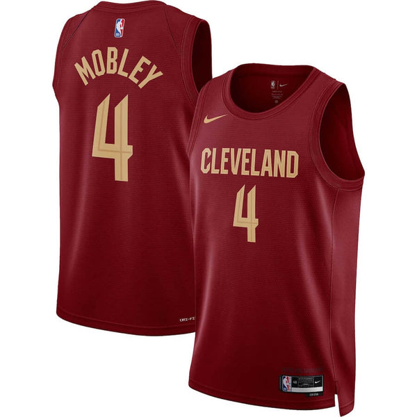 Evan Mobley Cleveland Cavaliers Team 2022/23 Swingman Jersey Wine - Icon Edition - Jersey Teams World