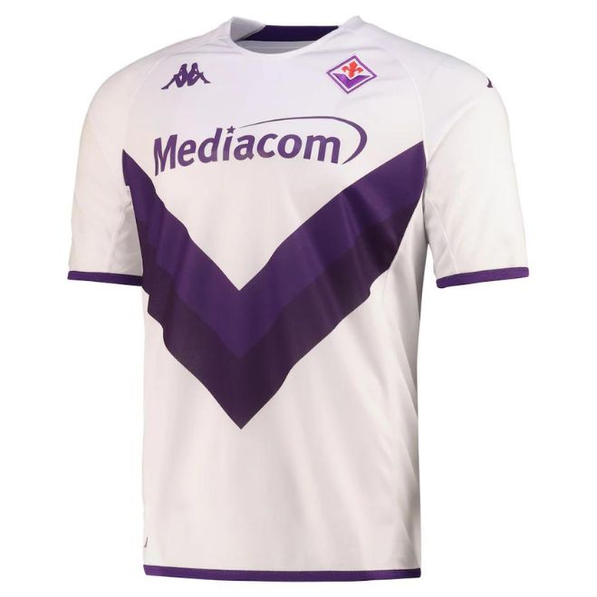 Fiorentina Away Unisex Shirt 2022-23 Personalized Jersey - White - Jersey Teams World