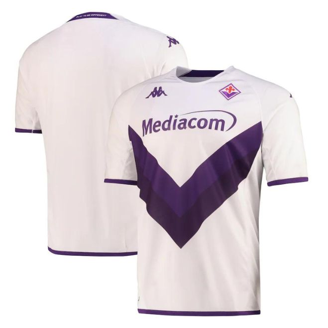 Fiorentina Away Unisex Shirt 2022-23 Personalized Jersey - White - Jersey Teams World