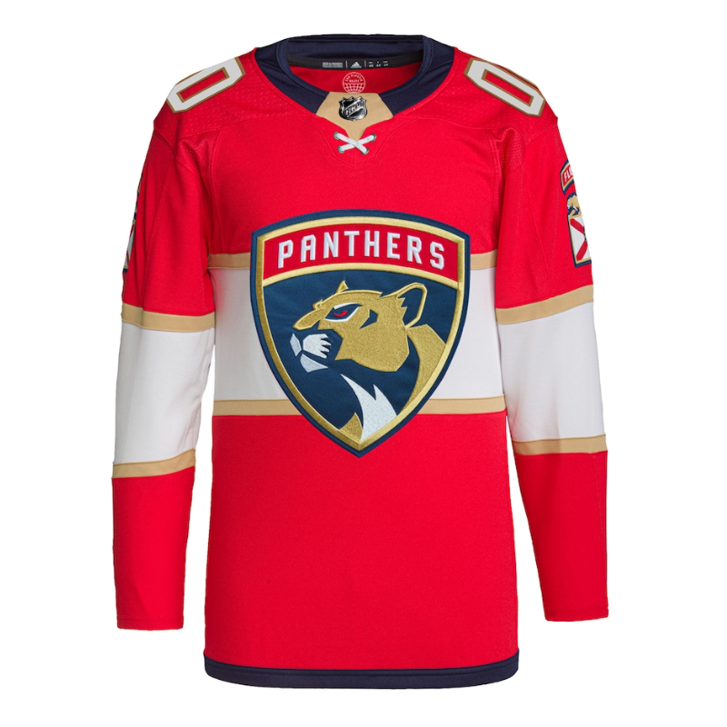 Florida Panthers Team Custom Jersey Pro Official Red - Jersey Teams World