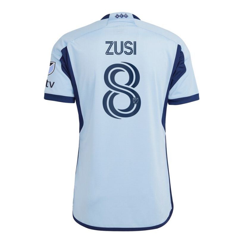 Graham Zusi Sporting Kansas City  Unisex Shirt 2023 Player Jersey - Light Blue - Jersey Teams World