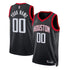 Houston Rockets  Unisex 2023 Swingman Custom Jersey - Statement Edition - Black - Jersey Teams World