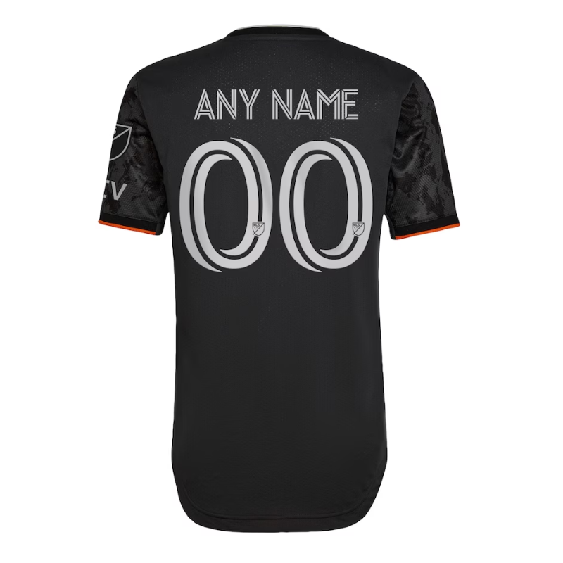 Houston Dynamo  FC Unisex Shirt 2023 Custom Jersey - Black - Jersey Teams World