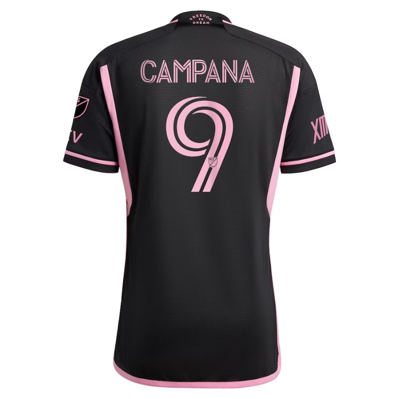 Inter Miami CF Leonardo Campana  Black Unisex Shirt 2023 Player Jersey - Jersey Teams World