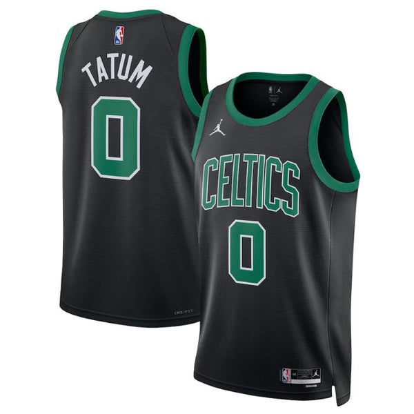 Jayson Tatum Boston Celtics 2023 Statement Edition Swingman Jersey - Black - Jersey Teams World