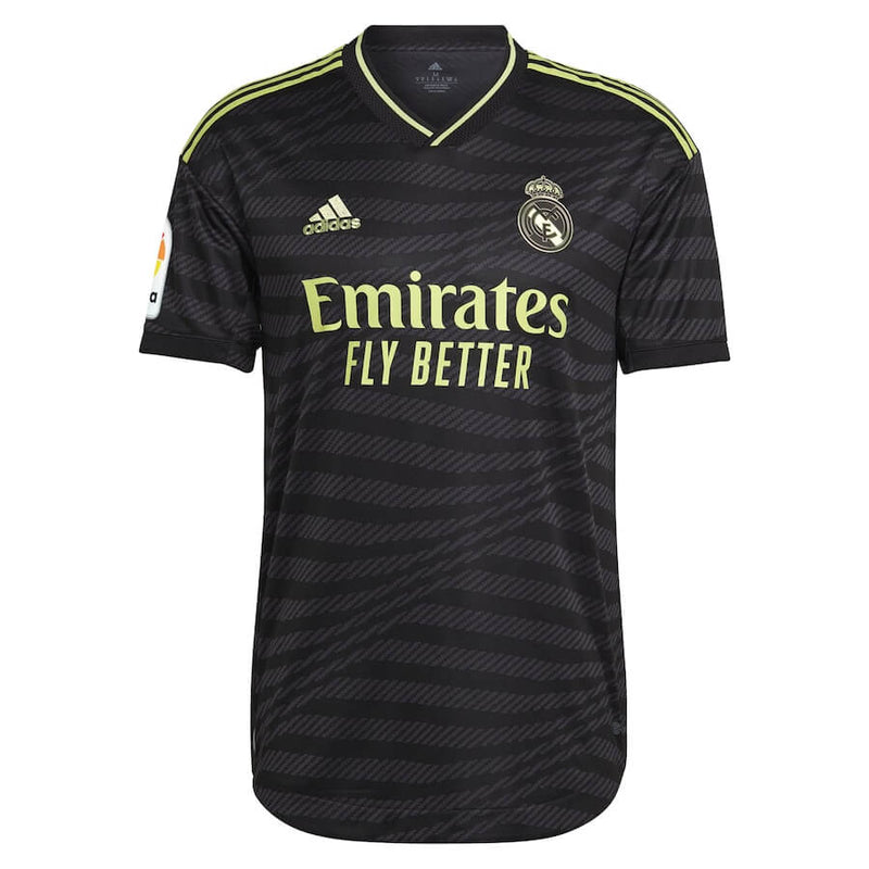Karim Benzema Real Madrid  Unisex Shirt 2023 Third Player Jersey   - Black - Jersey Teams World