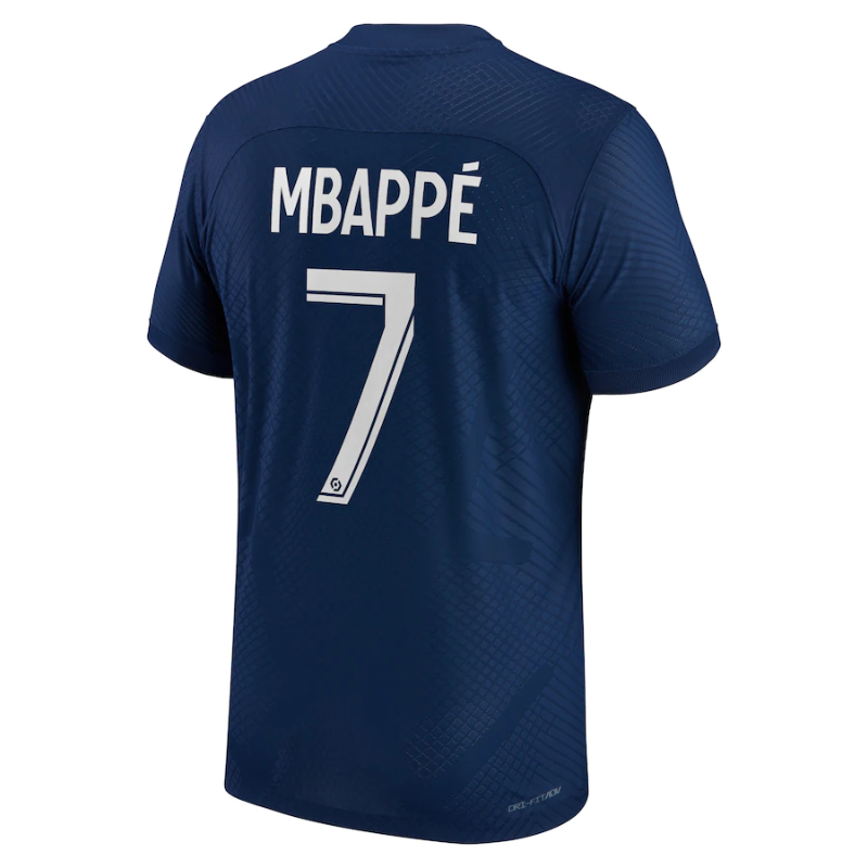 Kylian Mbappé Paris Saint-Germain 2022/23 Home Authentic Player Jersey - Blue - Jersey Teams World