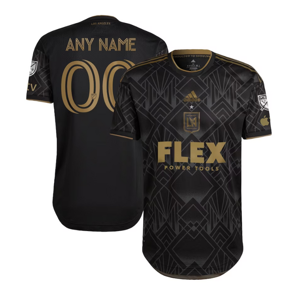LAFC  Unisex Shirt 2023 Custom Jersey - Black - Jersey Teams World