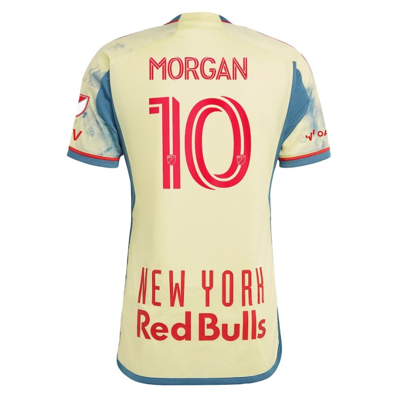Lewis Morgan New York Red Bulls  Unisex Shirt 2023/24 - Yellow - Jersey Teams World
