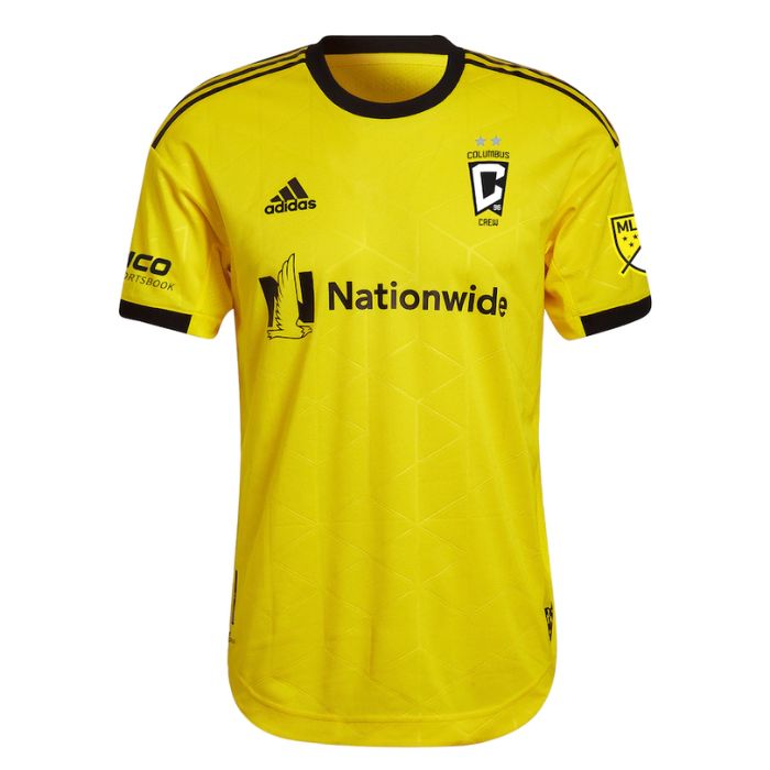 Lucas Zelarayan Columbus Crew 2022 Gold Standard Kit Player Jersey - Yellow - Jersey Teams World