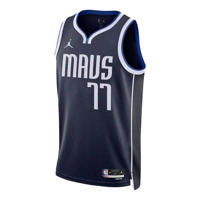 Luka Doncic Dallas Mavericks Unisex 2023 Statement Edition Swingman Pro Jersey - Navy - Jersey Teams World