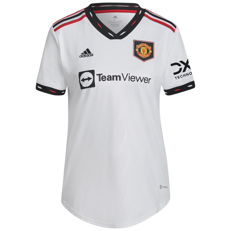 Cristiano Ronaldo 7 Manchester United Women’s 2022/23 Away Unisex Jersey – White - Jersey Teams World