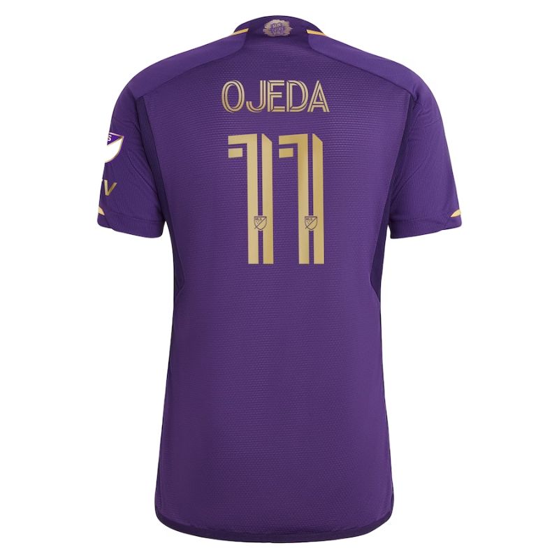 Martín Ojeda Orlando City SC  Unisex Shirt 2023/24 Player Jersey - Purple - Jersey Teams World