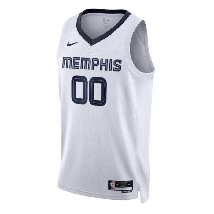 Memphis Grizzlies Unisex 2023 Swingman Custom Jersey White - Association Edition - Jersey Teams World