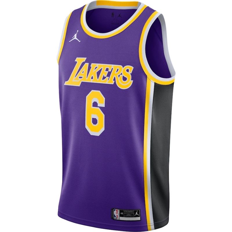 Los Angeles Lakers LeBron James Purple
