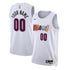 Miami Heat Unisex 2023 Swingman Custom Pro Official Jersey - City Edition - White - Jersey Teams World