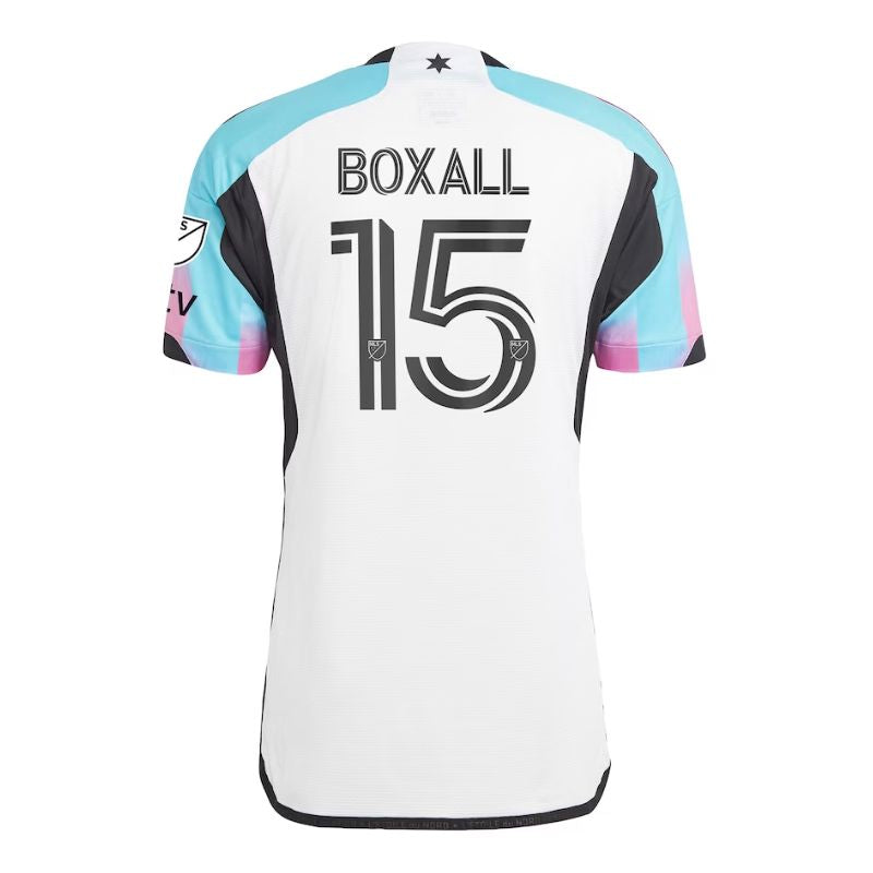 Michael Boxall Minnesota United FC Unisex Shirt 2023/24  - White - Jersey Teams World