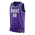 Milwaukee Bucks Unisex 2023 Custom Swingman Pro Official Jersey - Classic Edition - Purple - Jersey Teams World