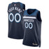 Minnesota Timberwolves Unisex 2023 Swingman Custom Pro Jersey Navy - Icon Edition - Jersey Teams World