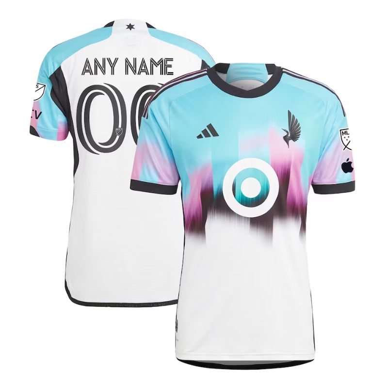 Minnesota United FC Unisex Shirt 2023/24  Custom Jersey - White - Jersey Teams World