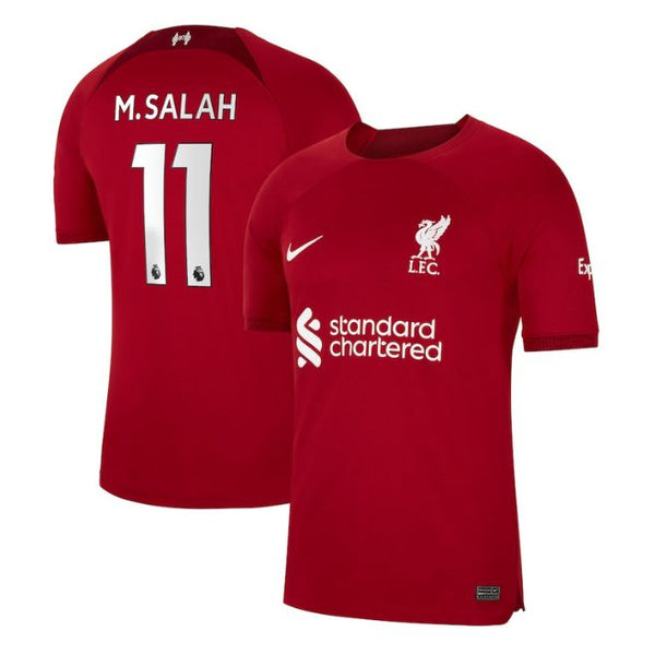 Mohamed Salah Liverpool Unisex Shirt 2022/23 Home Player Jersey - Red - Jersey Teams World