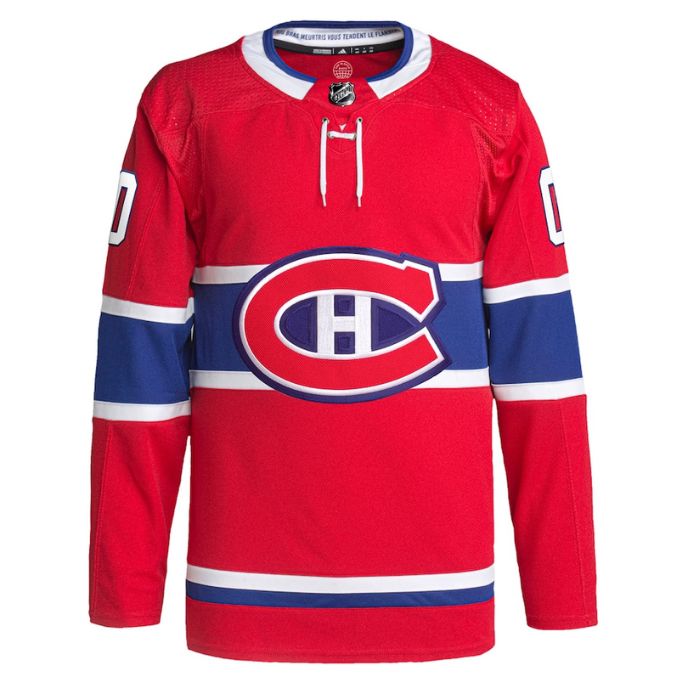 Montreal Canadiens Home Primegreen Unisex Pro Personalized Jersey - Red - Jersey Teams World