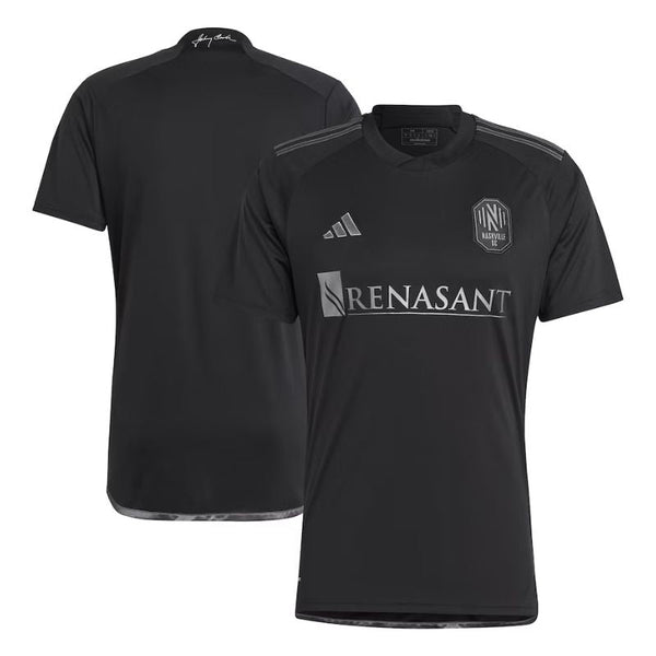 Nashville SC  Unisex Shirt 2023 Man In Black Kit - Black - Jersey Teams World