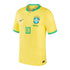 Neymar Jr. Brazil National Team  Unisex Shirt 2022/23 Home Player Jersey - Yellow - Jersey Teams World