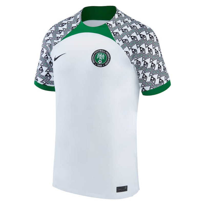 Nigeria National Team Away Shirt 2023 customized Jersey Unisex - White - Jersey Teams World
