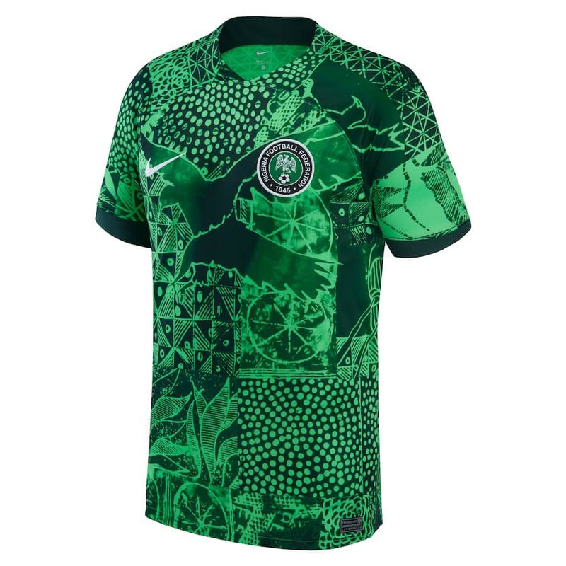 Nigeria National Team Home Shirt 2023 customized Jersey Unisex - Green - Jersey Teams World