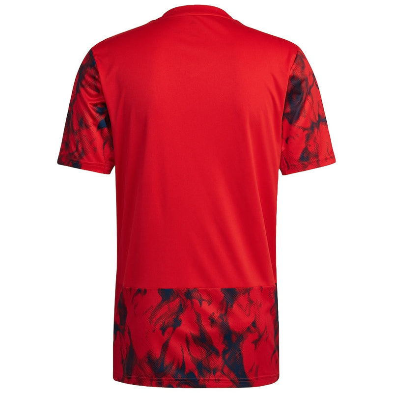 Olympique Lyon Away Shirt 2022-23 - Customized Jersey Unisex - Red - Jersey Teams World