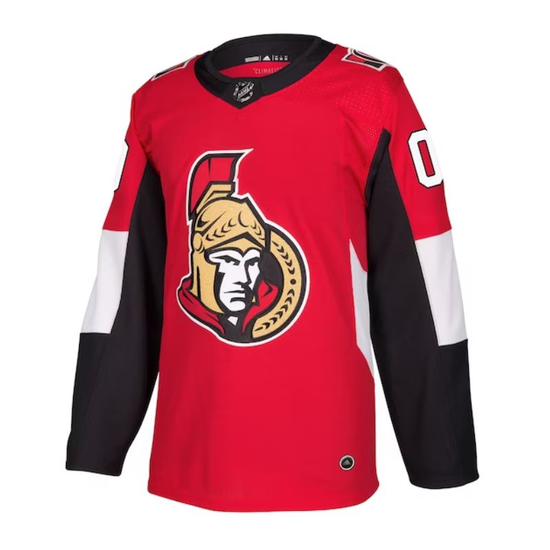 Ottawa Senators Team Unisex Personalized Jersey - Red - Jersey Teams World