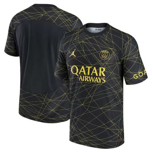 Paris Saint-Germain Team Unisex Shirt 2022/2023 Fourth Custom Jersey - Black - Jersey Teams World