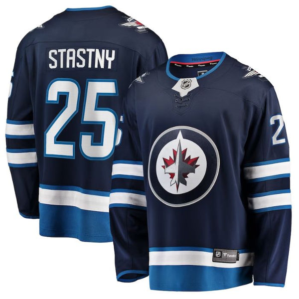 Paul Stastny Winnipeg Jets Team Breakaway Unisex Player Jersey - Navy - Jersey Teams World