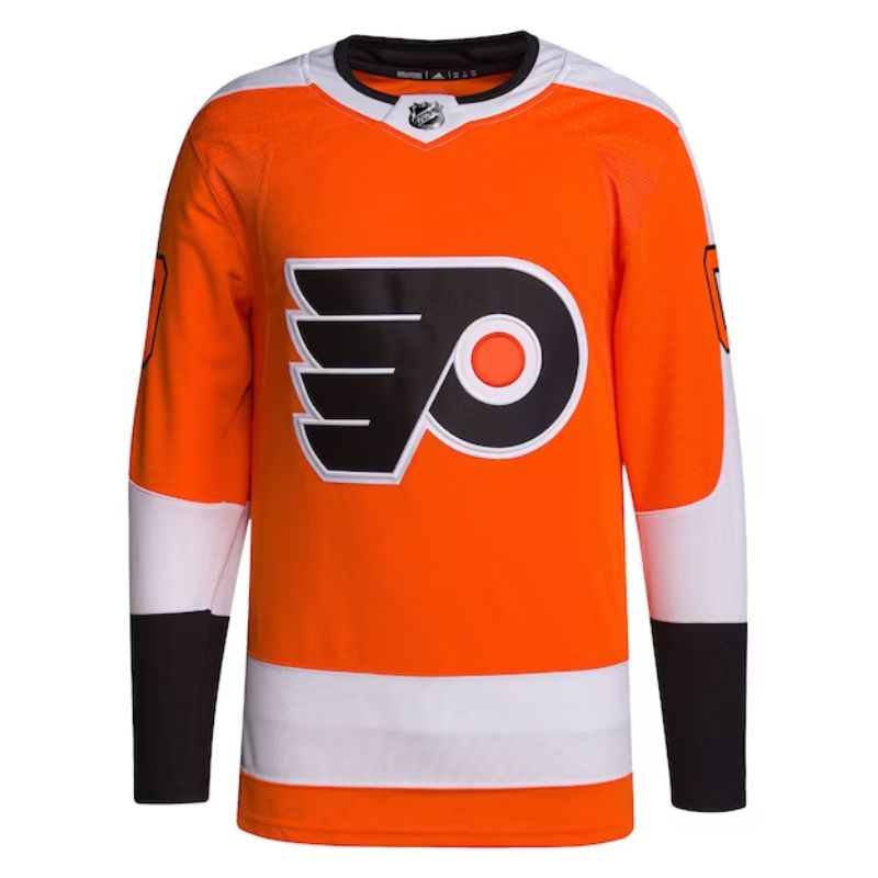 Philadelphia Flyers Team Home Primegreen Unisex Pro Personalized Jersey - Orange - Jersey Teams World