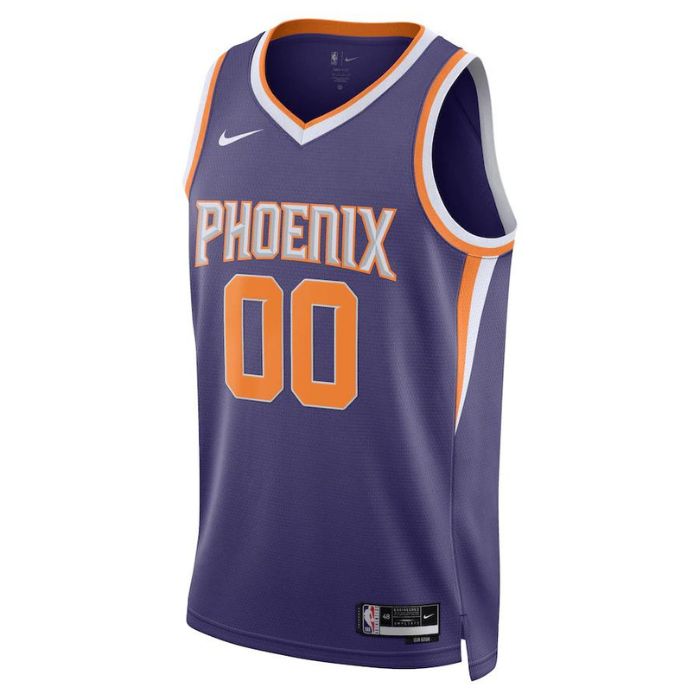 Phoenix Suns Unisex 2023 Swingman Custom Jersey Purple - Icon Edition - Jersey Teams World