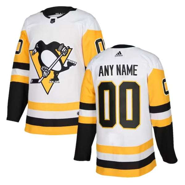 Pittsburgh Penguins Team Pro Unisex Personalizedized Jersey - White - Jersey Teams World