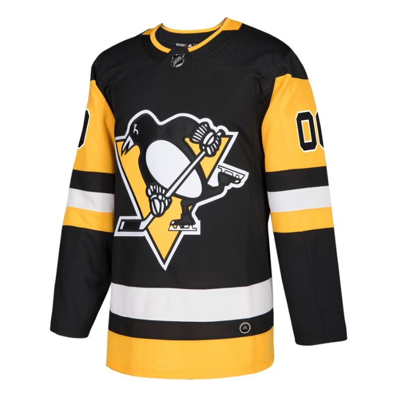 Pittsburgh Penguins Team Unisex Pro Personalized Jersey - Black - Jersey Teams World