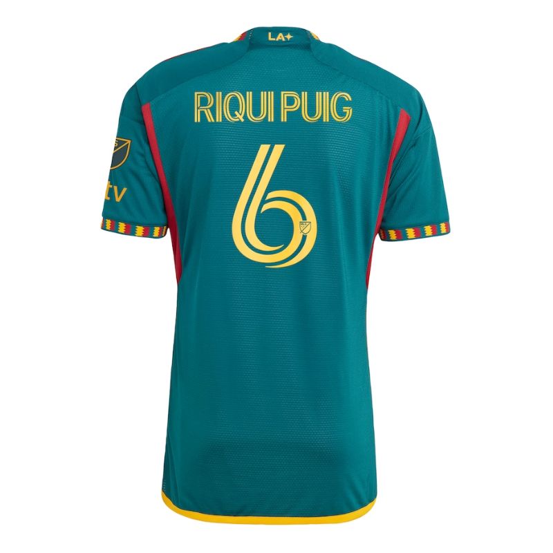 Riqui Puig LA Galaxy  Unisex Shirt 2023 Player Jersey - Green - Jersey Teams World