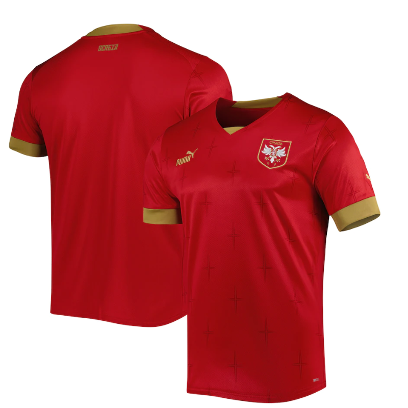 Serbia National Team Shirt 2022/23 Home  Custom Jersey - Red - Jersey Teams World