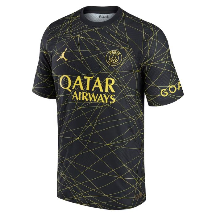 Sergio Ramos Paris Saint-Germain  2022/23 Fourth Vapor Match  Player Jersey - Black - Jersey Teams World