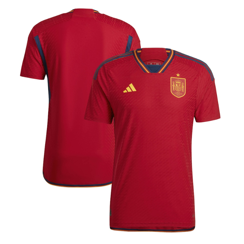 Spain Home jersey 2022-2023  Customized Shirt Unisex - Red - Jersey Teams World