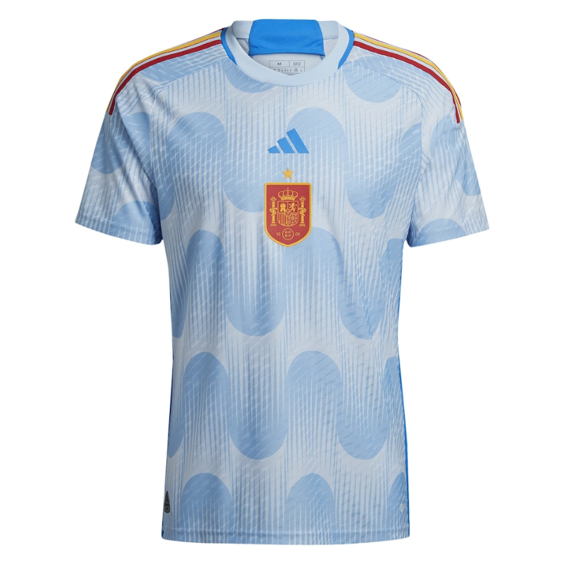 Spain National Team Away jersey 2022  Customized Shirt Unisex - Blue - Jersey Teams World