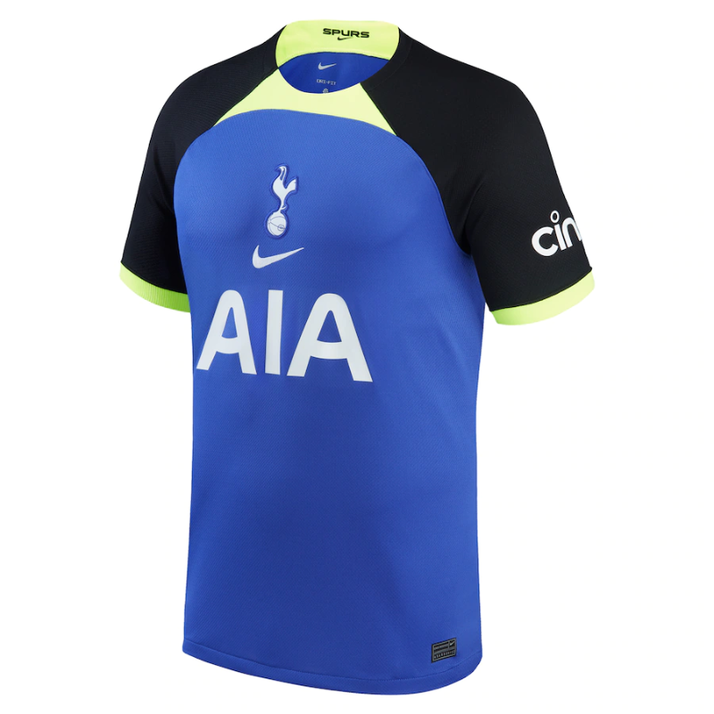 Harry Kane 10 printing Tottenham Hotspur 2022/23 Away Breathe Stadium Player Unisex Jersey - Blue - Jersey Teams World